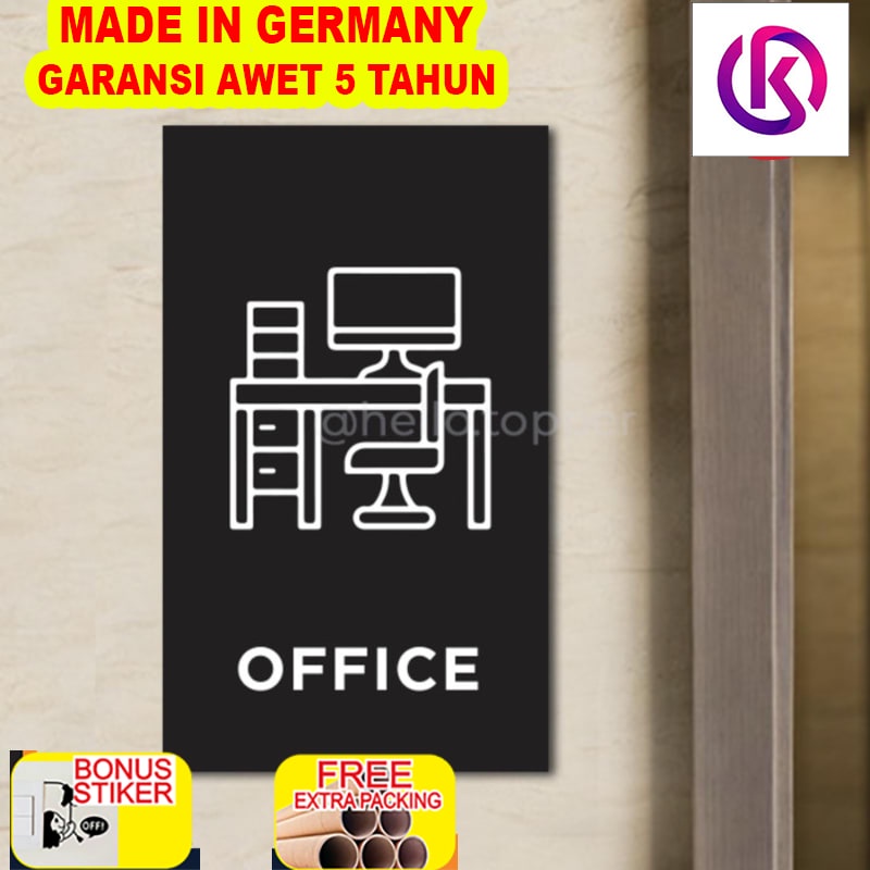 

Grosir Office Sign Acrylic Modern | Akrilik Label | Sign Office|Sign Penanda