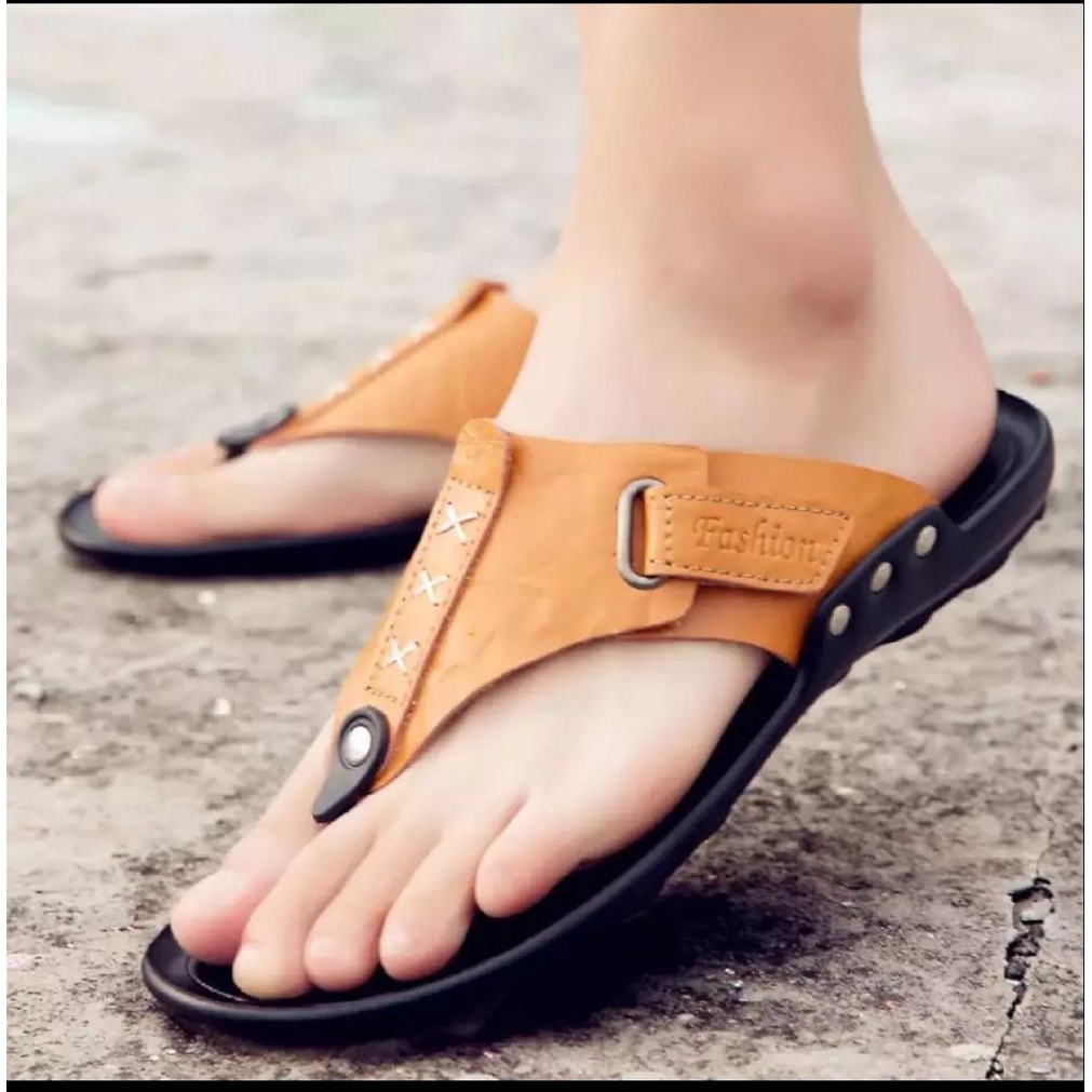 SANDAL SELOP PRIA CAPIT MURAH BERKUALITAS SLIP ON JAPIT JEPIT SENDAL CASUAL