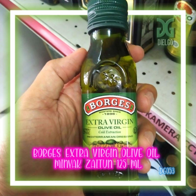 

Borges Extra Virgin Olive Oil Minyak Zaitun 125 ML Kolesterol Kanker DG053