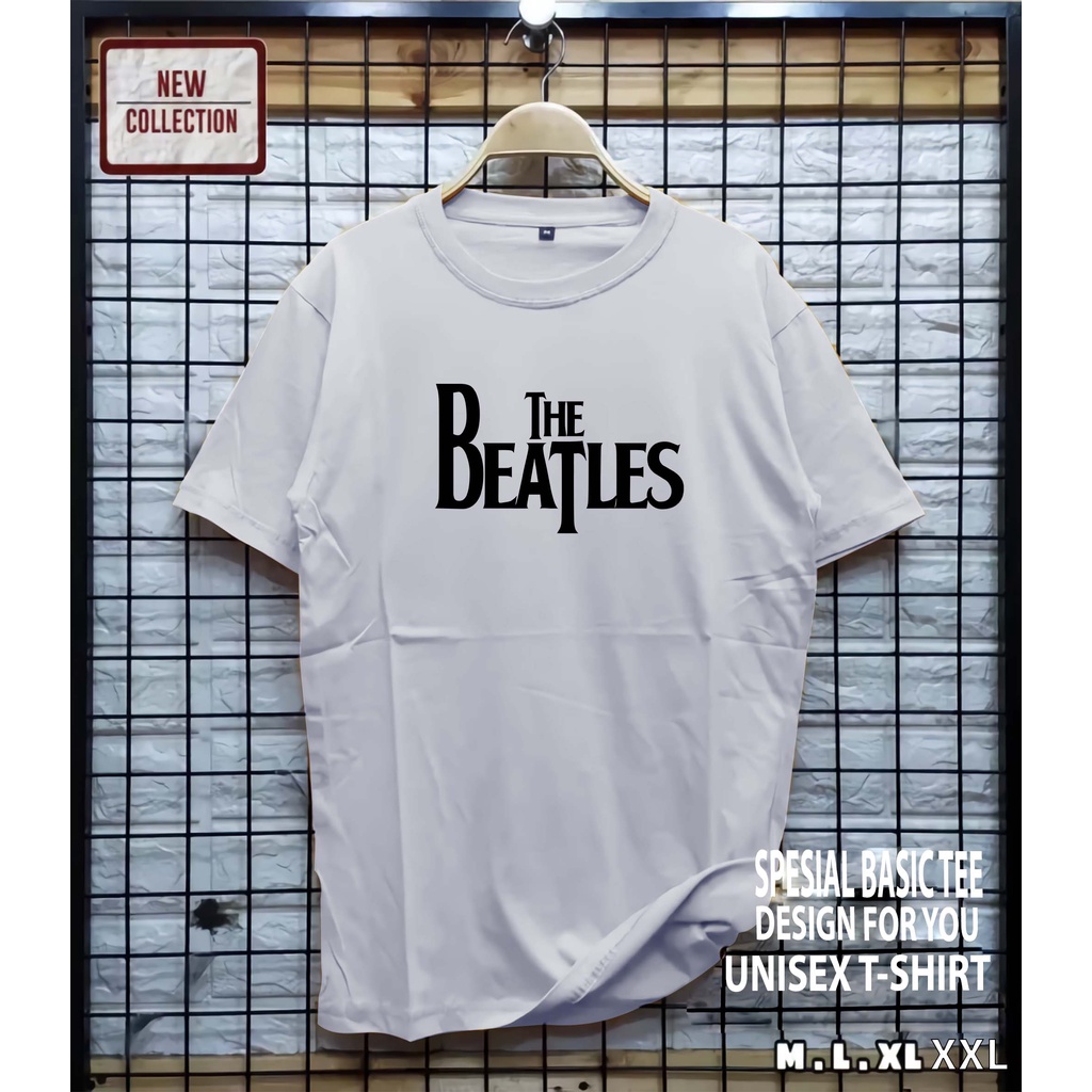 AS /  kaos distro motif the beatles / kaos pria wanita / kaos pria / baju wanita / kaos wanita / baju pria / atasan / polos / atasan wanita