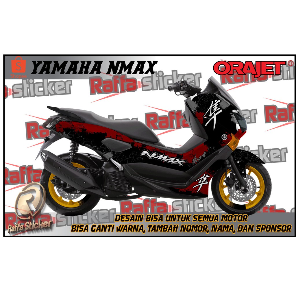 Decal Nmax Old Full body - stiker/ sticker dekal Nmax  2020