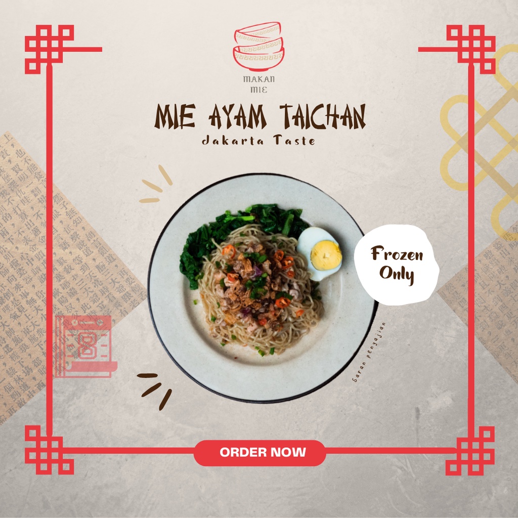 

MAKAN MIE - MIE AYAM TAICHAN