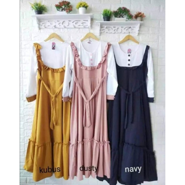 (COD)GAMIS ELIZA NEW MODEL 2022 / BAJU WANITA TERBARU