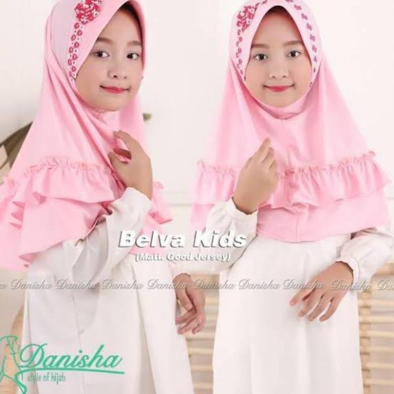 jilbab anak BELVA premium 3-6thn