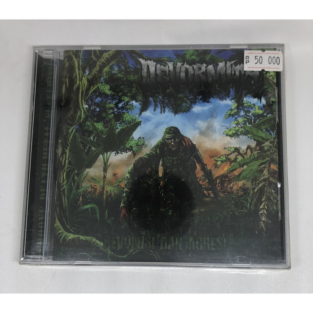 CD Audio - Devormity - Revolusi Dan Agresi - Indonesian Death Metal