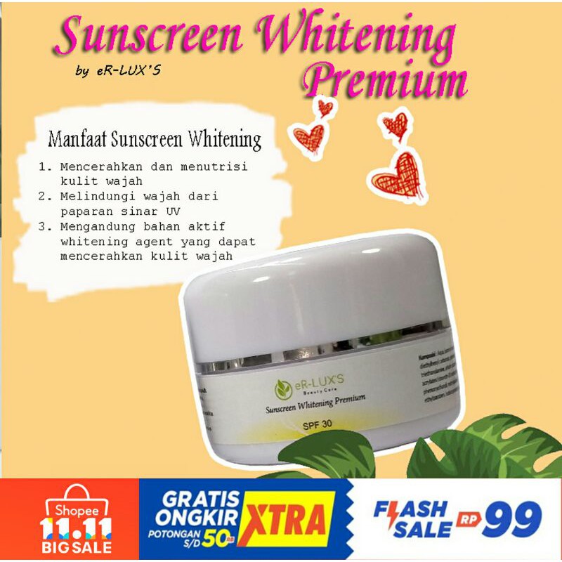 sunscreen Whitening eR-LUX'S Beauty Care