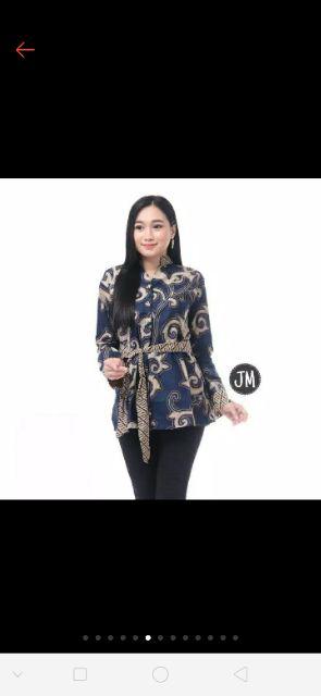 Atasan Batik Dolby Dolbi Dobby Doby Tenun Sutra Tulis Halus Katun Atbm Baron ,sarombit Atasan