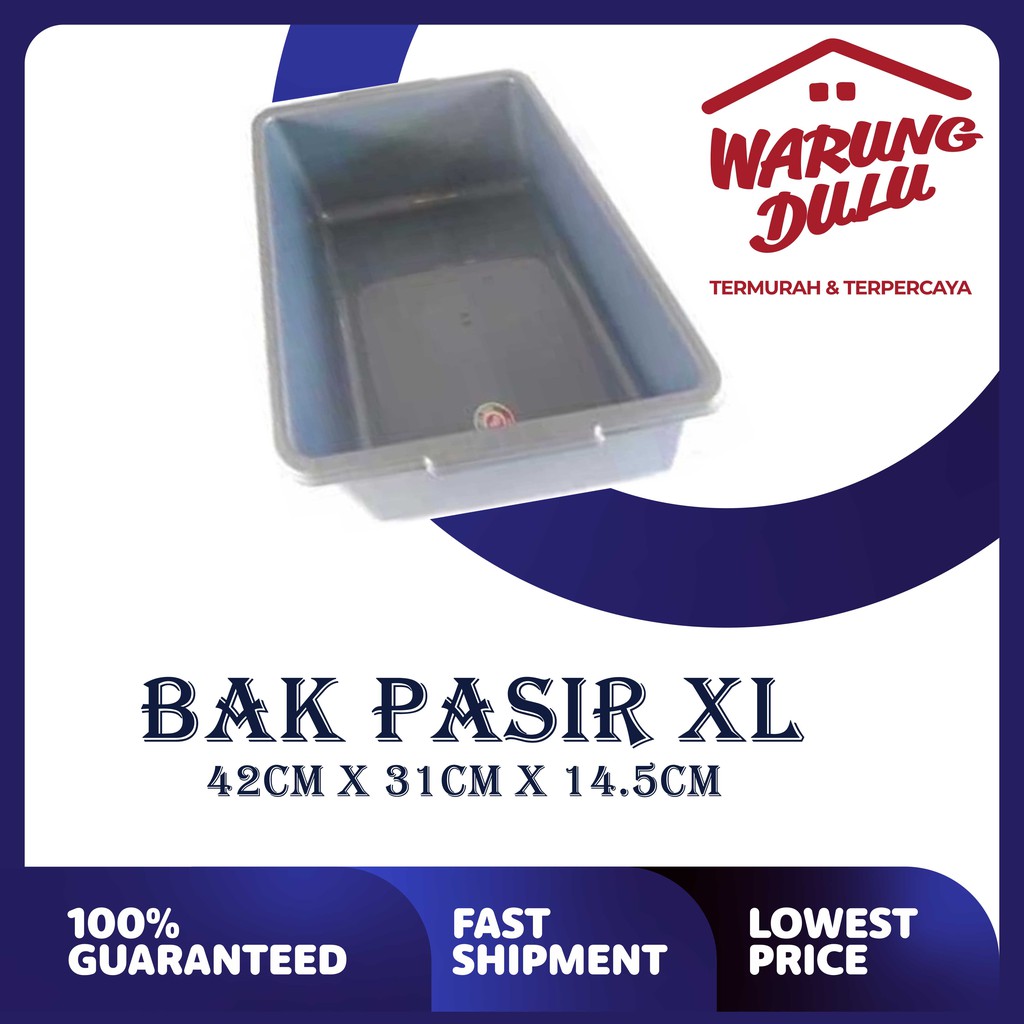 BAK PASIR ABU ABU XL-JUMBO (GRAB/GOSEND)