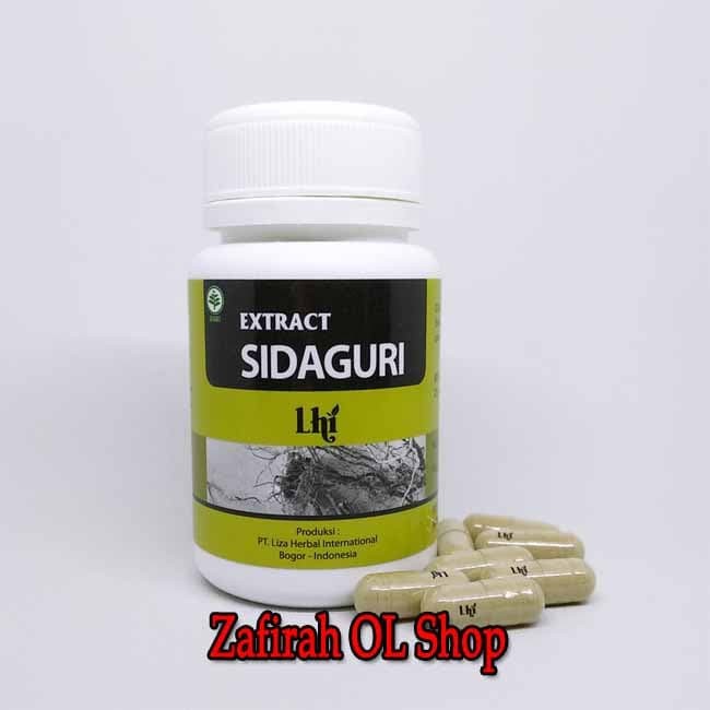 EXTRACT SIDAGURI Dr.Liza Obat Herbal Asam Urat Nyeri Sendi Pegal Linu
