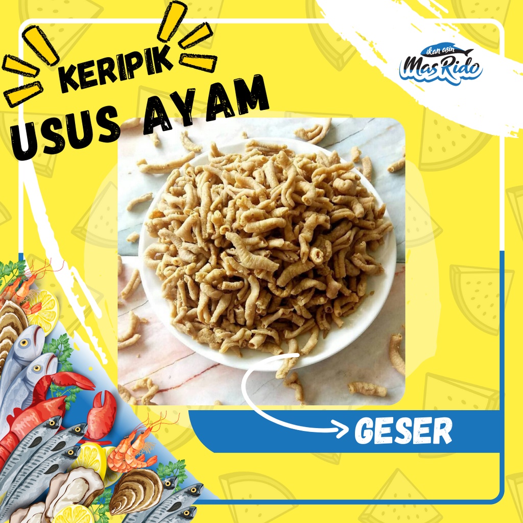 

Keripik Usus Ayam Kering Camilan Usus Ayam Gurih Renyah Murah