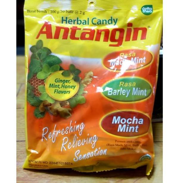 

TERLARIS BRANDS FESTIVAL Antangin Herbal Candy 100gram (50 butir)