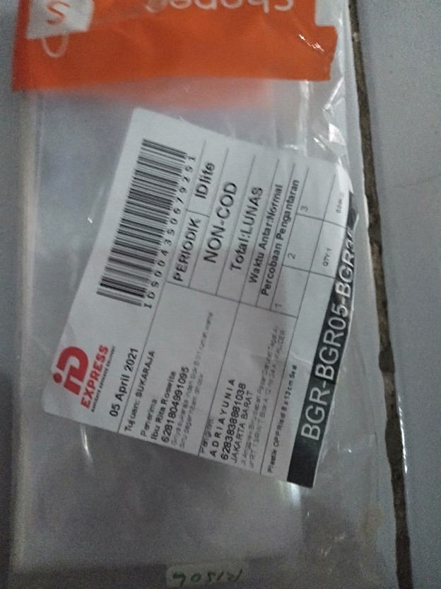 Plastik Opp Risol 8 X 13 Cm Seal