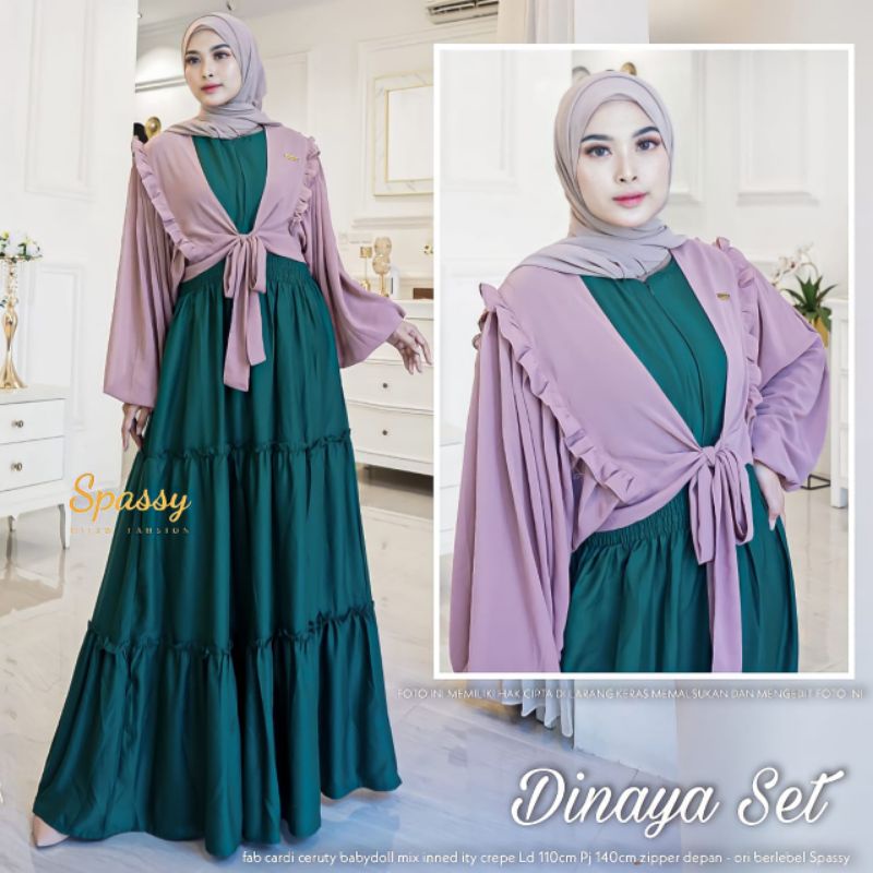 DINAYA SET GAMIS MAXY SPASSY ORIGINAL
