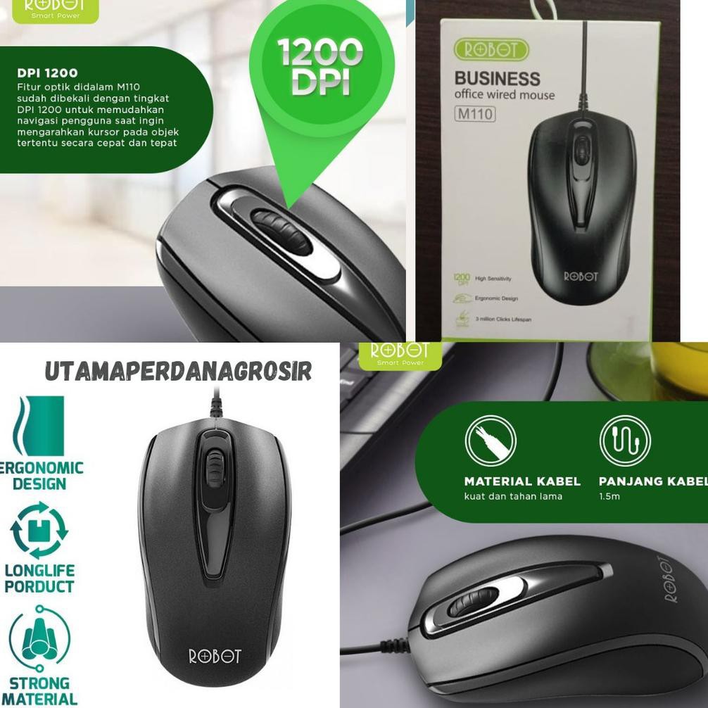 Mouse Wireless / Dengan Kabel 2.4G Optical USB Mouse Gaming 1600DPI - Garansi Resmi 1 Tahun