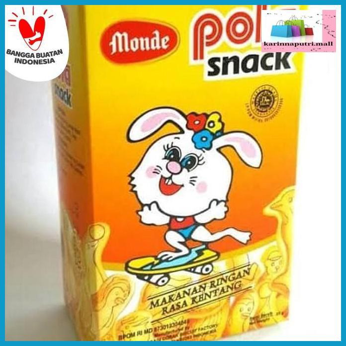 

E5Ewsfg- Monde Pola Snack Rasa Kentang 25Gram 78Itjyhf-