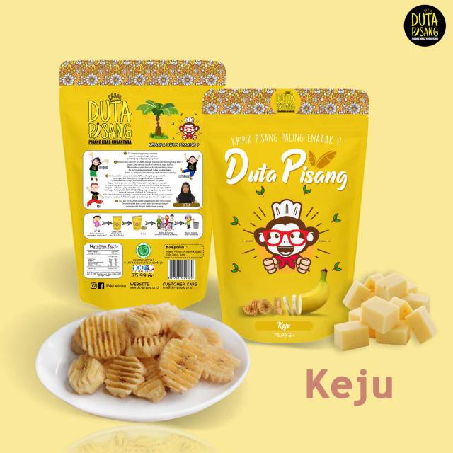 

Keripik Pisang Duta Pisang - Rasa Keju