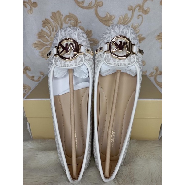 sepatu michael kors Mk Fulton vanilla