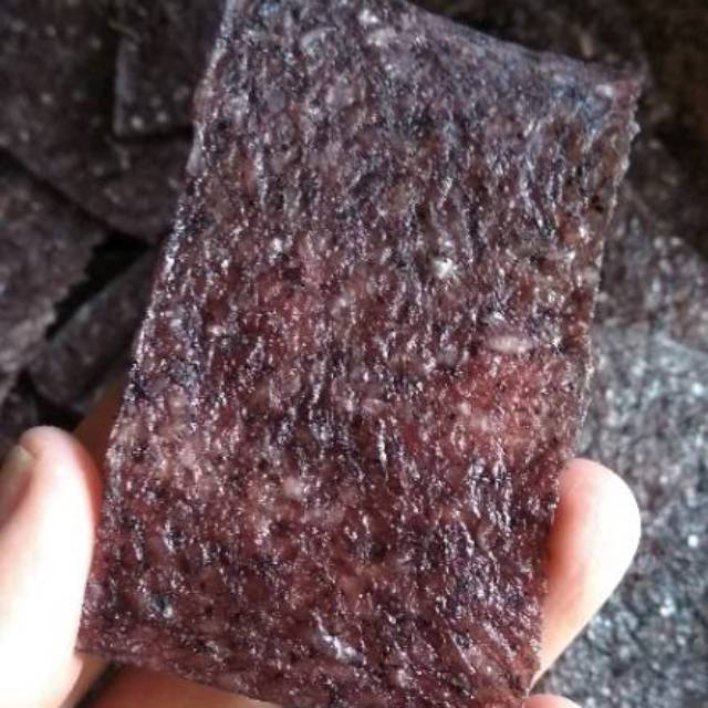 

Kerupuk Ketan Hitam (mentah) - Netto 500 gr