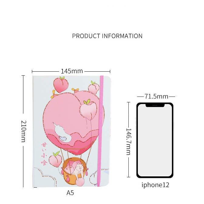 [DZ] ST413 - Notebook / Buku Tulis Agenda Planner Journal A5