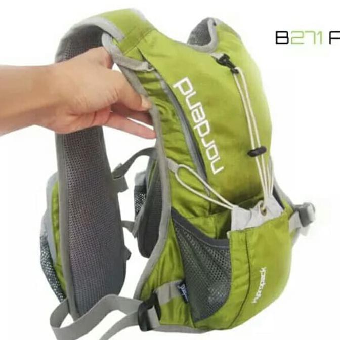 tas sepeda / tas outdoor / hydropack Nordend B271 Hijau Stabilo - Hijau Avocado