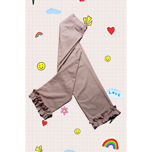 Ruffle pants