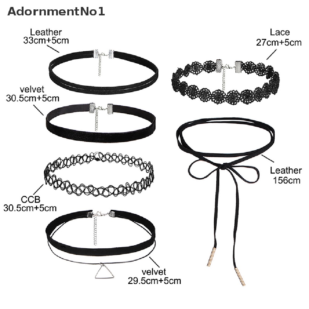 (AdornmentNo1) Kalung Choker Velvet Stretch Klasik Gaya Gothic Untuk Wanita