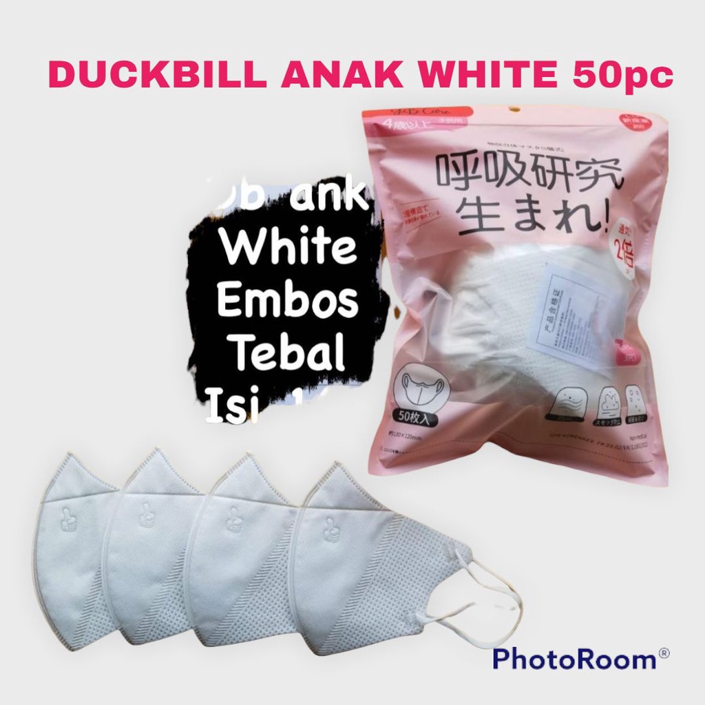 Masker ANAK DUCKBILL 3ply Karakter 3 Ply DUCKBILL ANAK