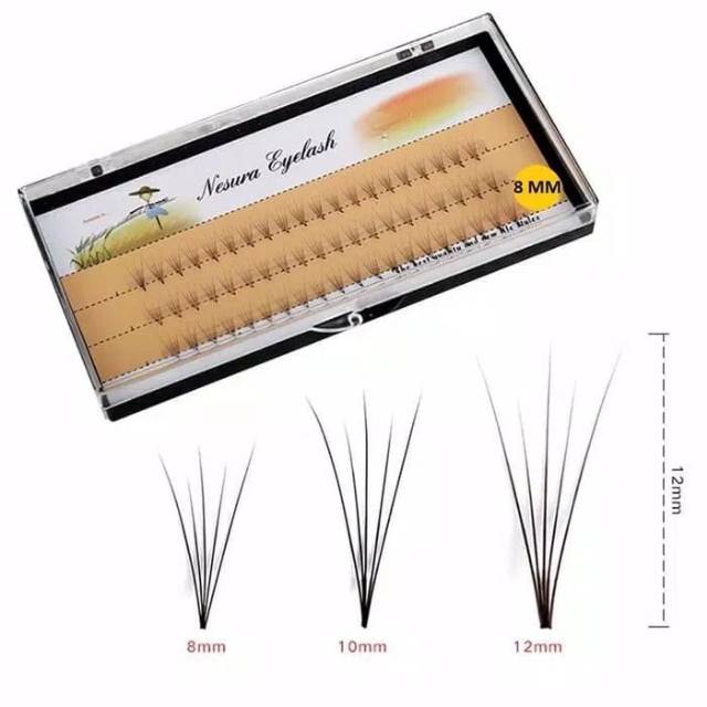 NASURA EYELASH RUSSIAN CABANG 5D EYELASH EXTENSION