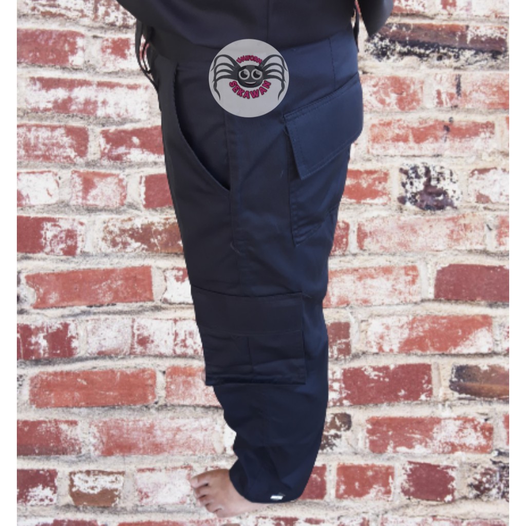 Celana PDL Biru Dongker Satpam Damkar Security PMR