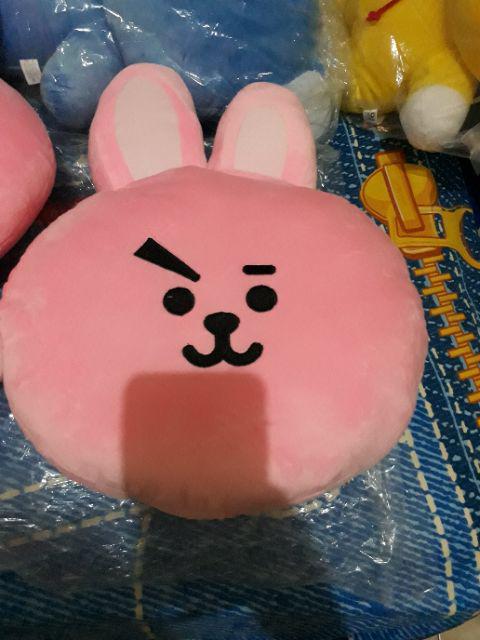 Bantal Boneka BT21 BTS Unofficial Tata Shooky Cooky Chimmy 