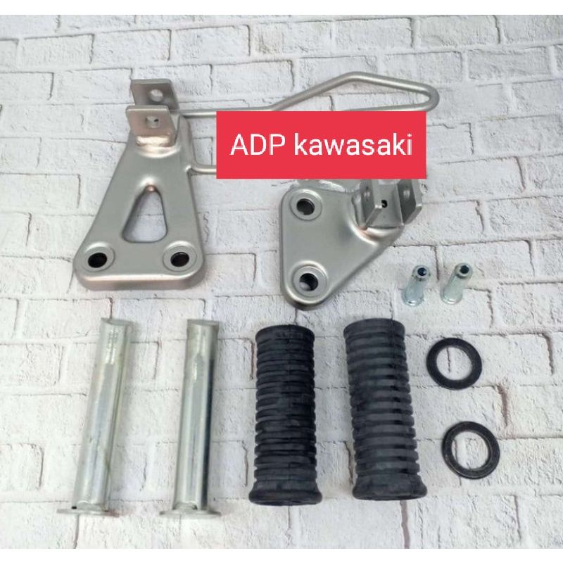 footstep belakang set kawasaki klx 150 original