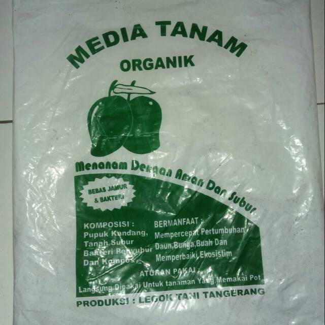 Media Tanam Organik Tanah subur siap pakai