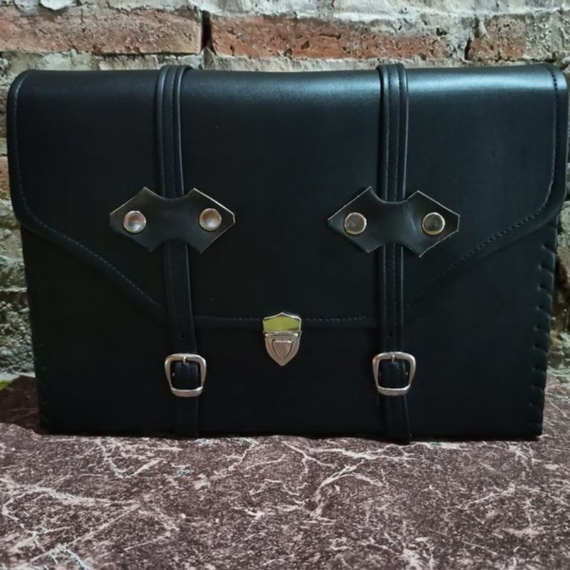 Tas Bagasi Sepeda Onthel Samping