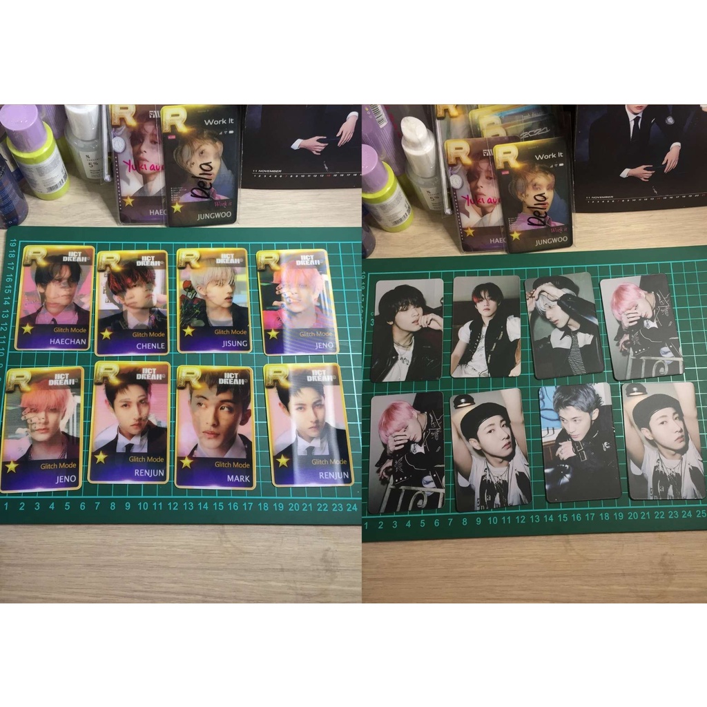 ✨[READY STOCK (baca desc box)] Lenticular NCT Dream - Glitch Mode✨ MARK RENJUN JENO HAECHAN JAEMIN C