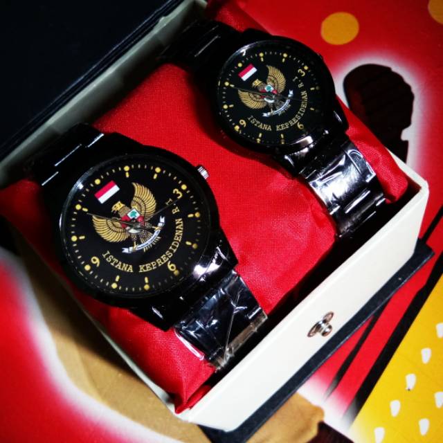 Jam tangan pria wanita cindera mata istana
