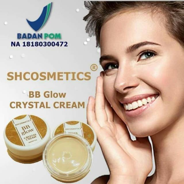 BPOM BB glow crystal SH Cosmetics