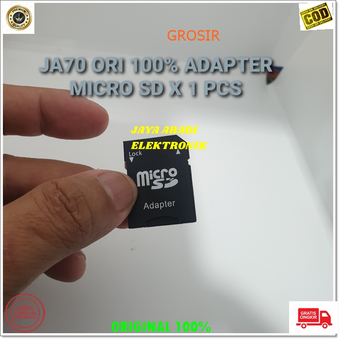 J70 ADAPTER MICRO SD CARD KONEKTOR PENYAMBUNG MMC JACK CONECTOR SAMBUNGAN ADAPTER MICRO SD SPLITTER CONECTOR PENYAMBUNG JACK KONVERTER MULTI UNIVERSAL BISA JUGA BIKIN MICRO SD MENJADI SD CARD ADAPTER MICRO SD LEBIH PRAKTIS DAN MUDAH DIGUNAKAN UNIVERS