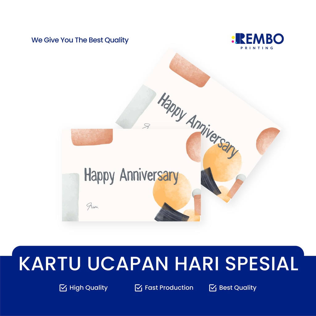 Kartu Ucapan/Gift Card/Kartu Hari Spesial/Greeting Card/Special Days Card