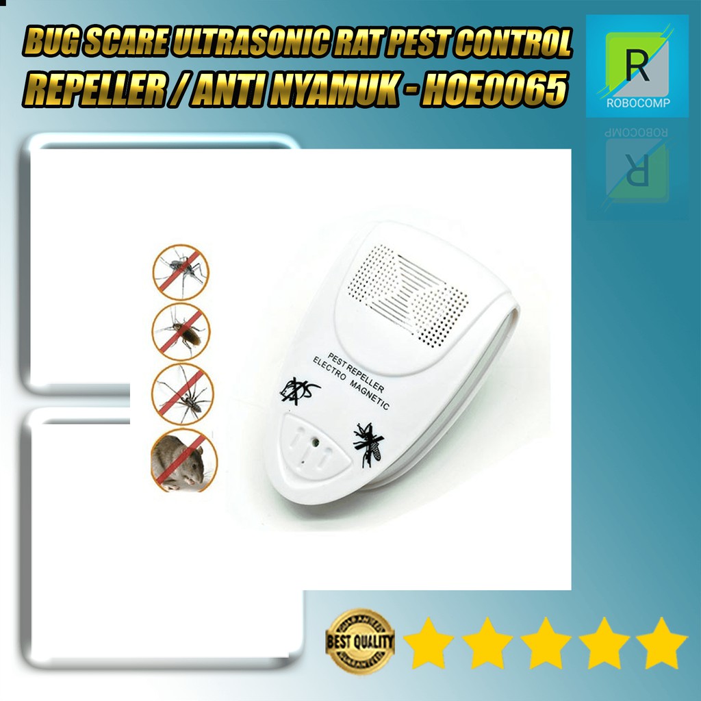 Ultrasonic Rat Pest Control Repeller / Anti Nyamuk Dan Serangga