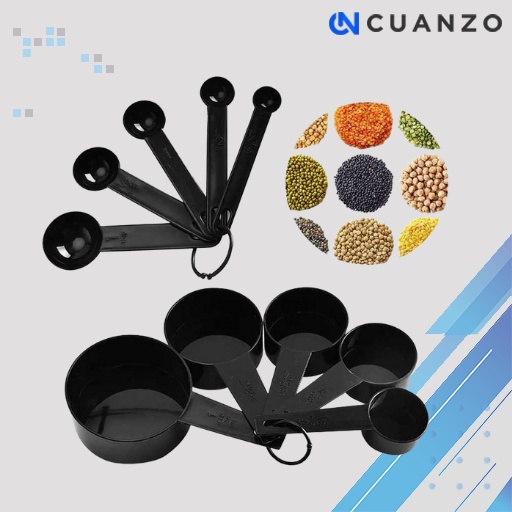 Sendok Takar Ukur Cup Measuring Spoon 5 PCS / Sendok Takar Kue Nastar Powder 1 Set / Set Lengkap Sendok Takaran Ukur Geser / Sendok Ukur Takaran 1 Set Kue Susu Kopi Bumbu Dapur Masak Gram / Alat Ukur Baking Powder Bubuk Powder Serbaguna Murah Original