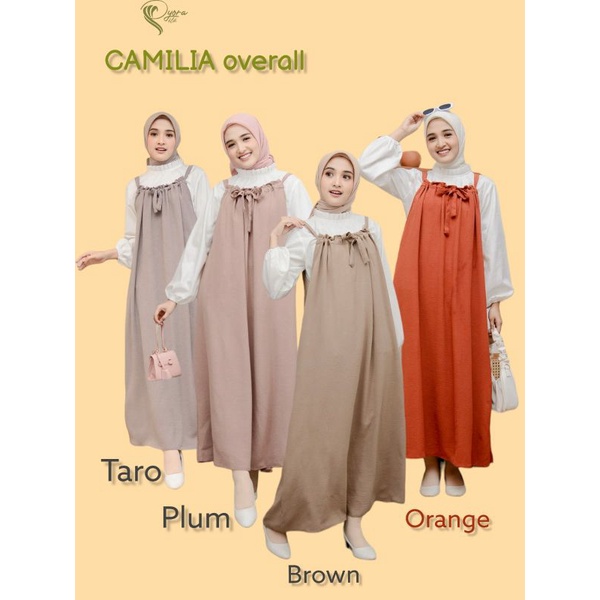 CAMILIA Overall only/iner dijual terpisah