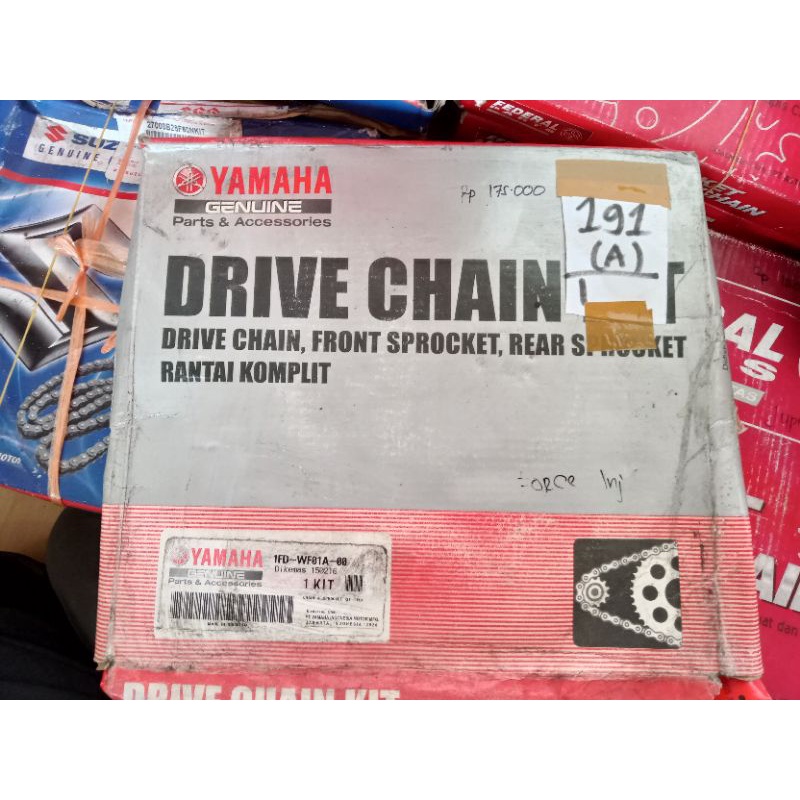 YAMAHA CHAIN & SPROCKET KIT