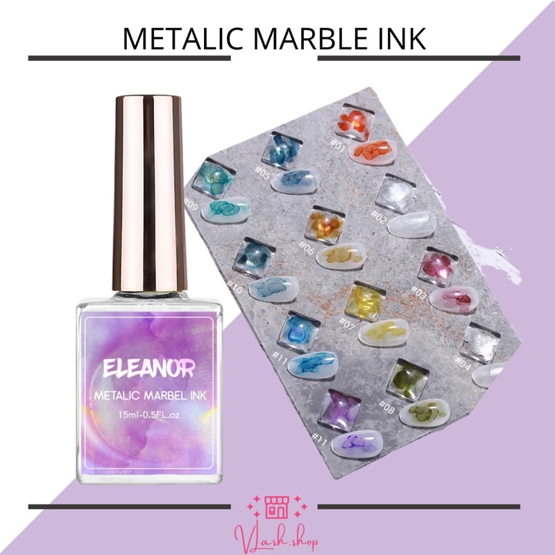 METALIC MARBLE INK 15ml - WATERCOLOR