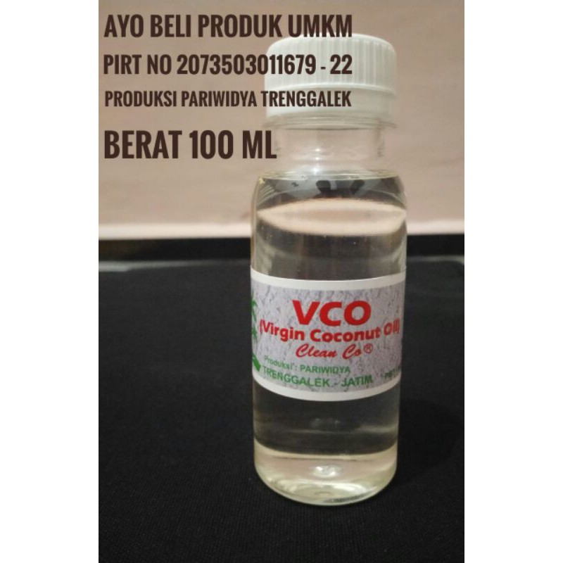 

MINYAK KELAPA MURNI / VCO VIRGIN COCONUT OIL 100 ML MINYAK KELAPA MURNI