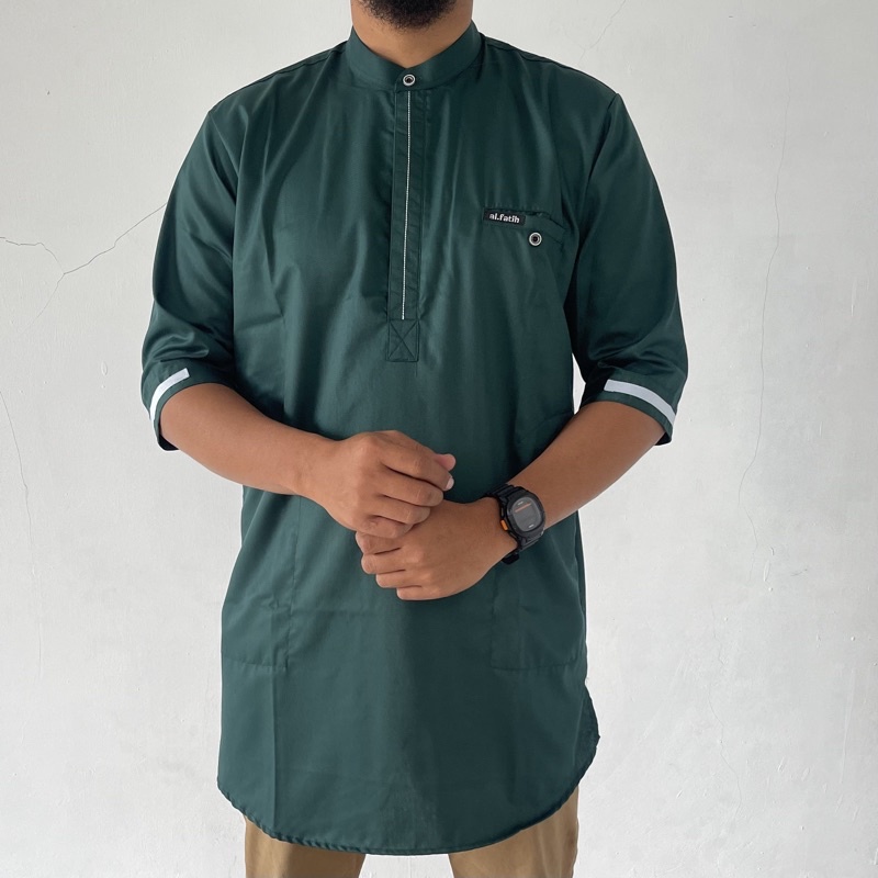 Koko kurta terbaru lengan 3/4 bahan toyobo fodu