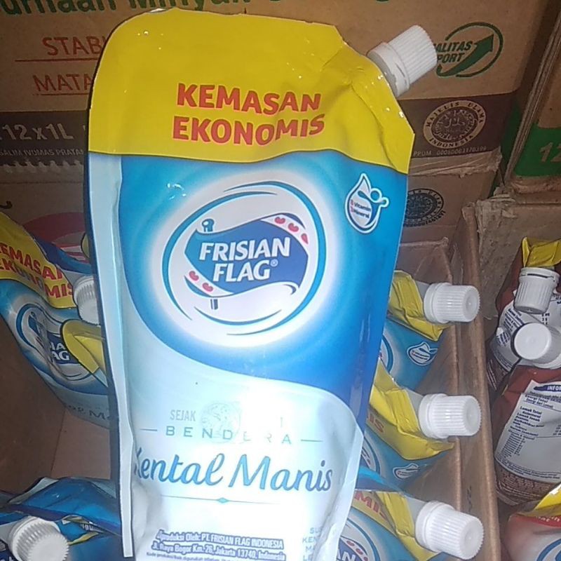 

susu kental manis pouch putih 560gram