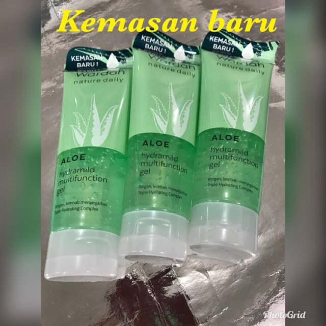 WARDAH ALOE HYDRAMILD MULTIFUNCTION GEL 100 Ml @ MJ