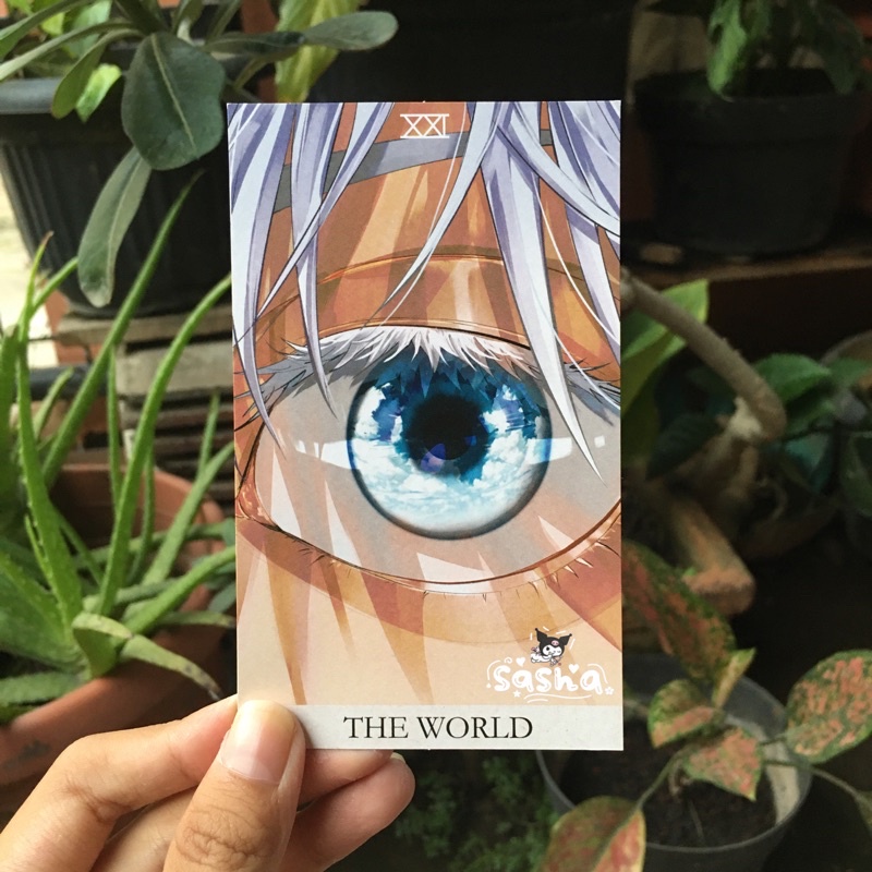 Tarot Card Gojo satoru sudah di book
