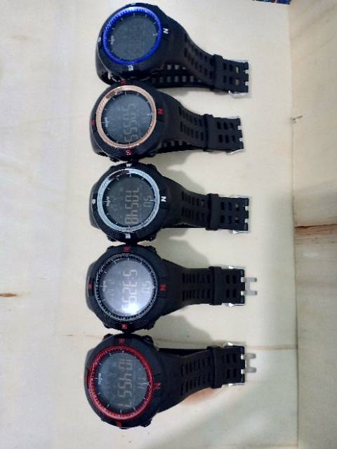 Jam Tangan Pria Sporty Outdoor Sunto Amfibi Strap Rubber