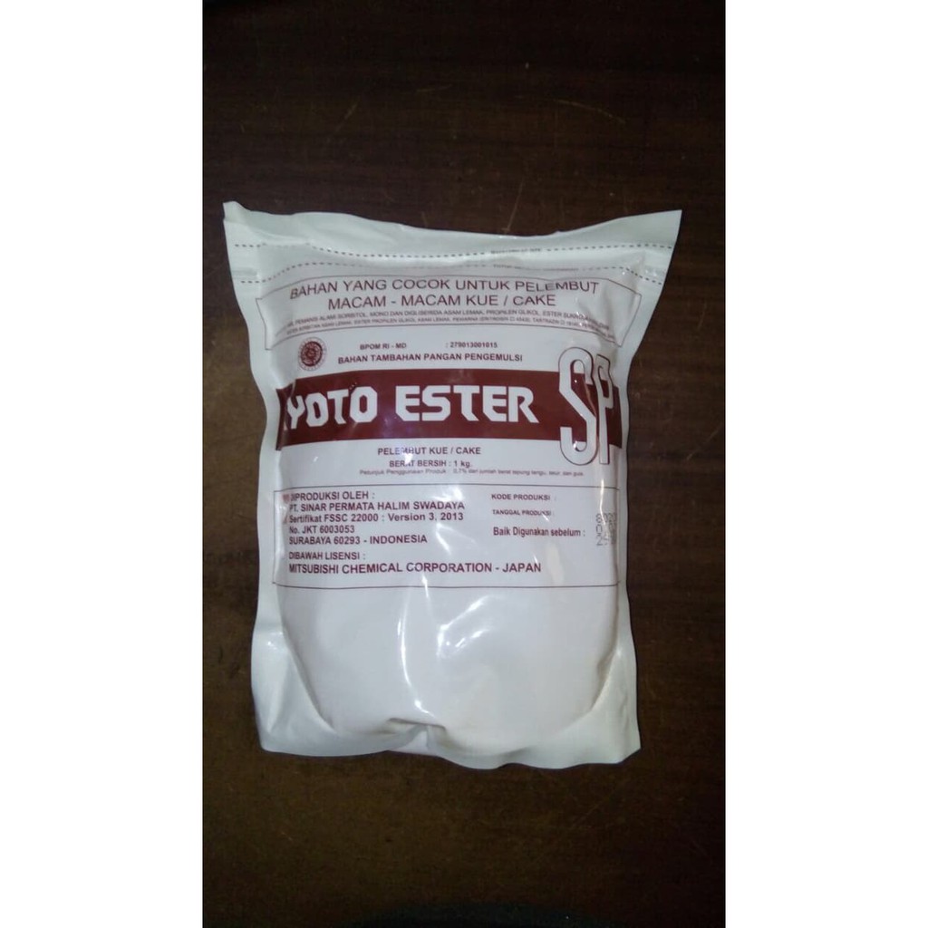 

Sp Ester - Sp Ryoto Kemasan 1kg !!!